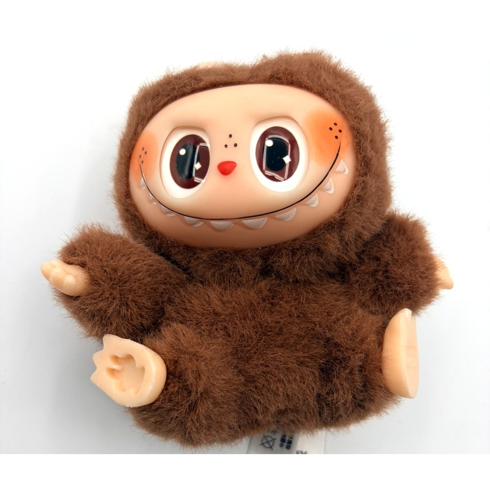 THE MONSTER PAP MART Brown / beige monster Plush Animation Stuffed Toy